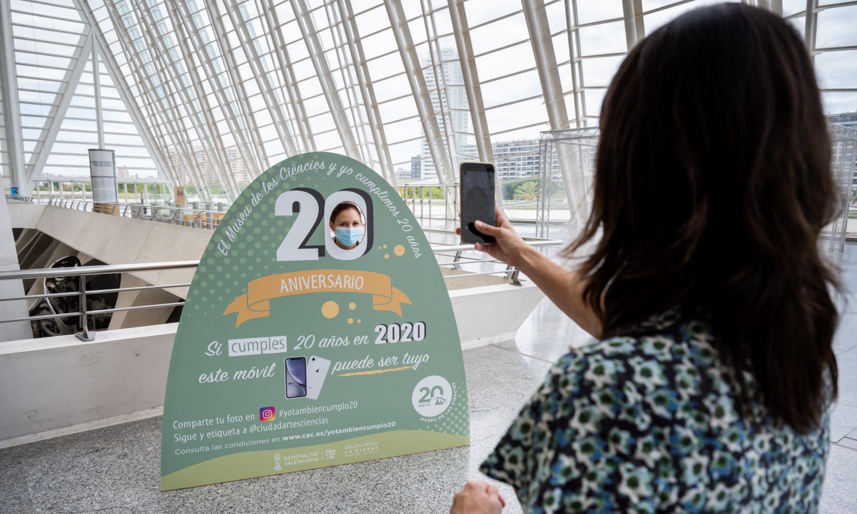 El Museu de les Ciencies celebra su 20ºAniversario con una campaña en redes