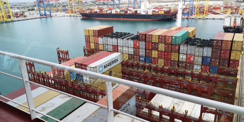 Valenciaport gestiona en agosto 503.482 contenedores y registra su mejor mes de la historia