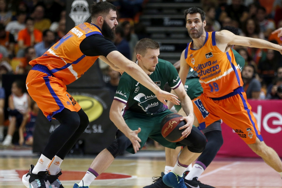 Valencia Basket abre su maratón de partidos en la Fonteta recibiendo al Unicaja