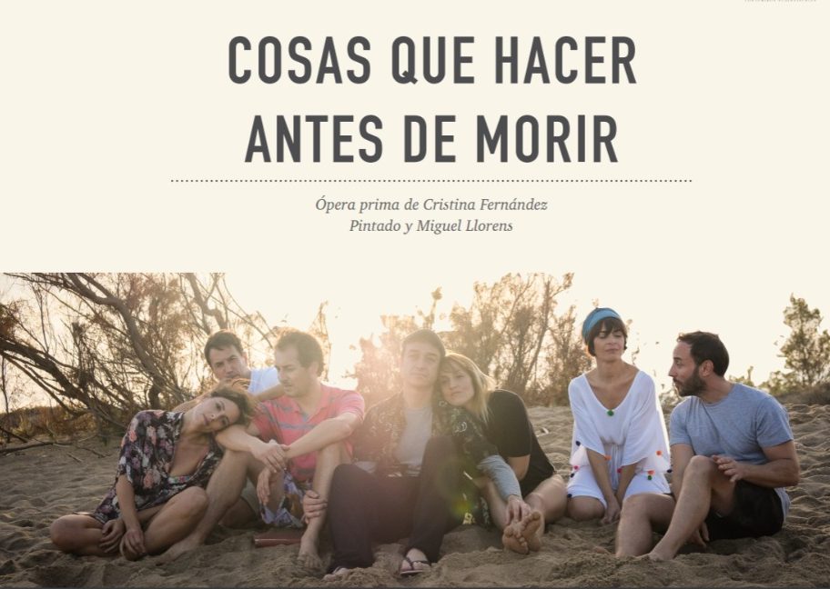 Los realizadores valencianos Cristina Fernández Pintado y Miguel Llorens  estrenan «Cosas que hacer antes de morir»