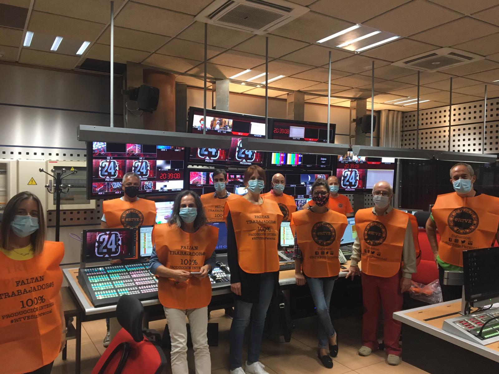 RTVESinPersonal denuncia las externalizaciones a productoras privadas