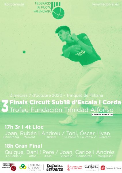 Final Del Circuit Sub18 D'escala I Corda - Trofeu Fundación Trinidad Alfonso