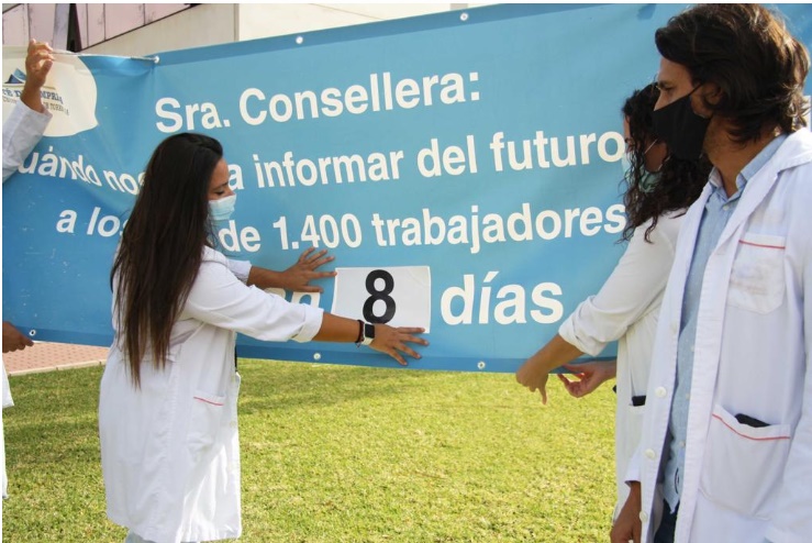 El Comité de Empresa del Hospital de Torrevieja exige una reunión a Ana Barceló
