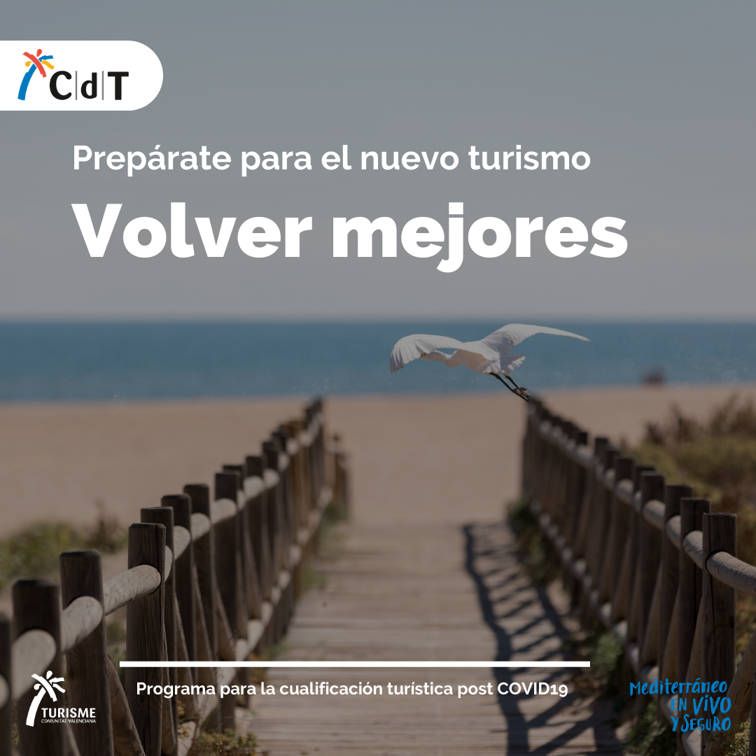 'Volver mejores' los nuevos cursos para el sector turístico de la Red CdT