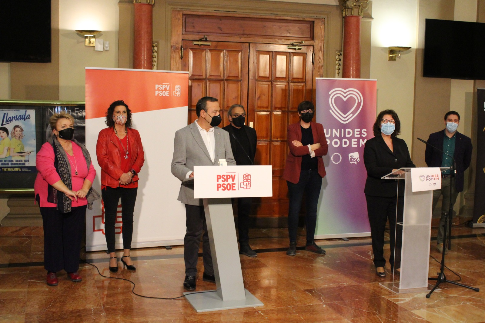 PSPV-PSOE y Unides Podem celebran unos Presupuestos para 2021 que se centran en la "reconstrucción"