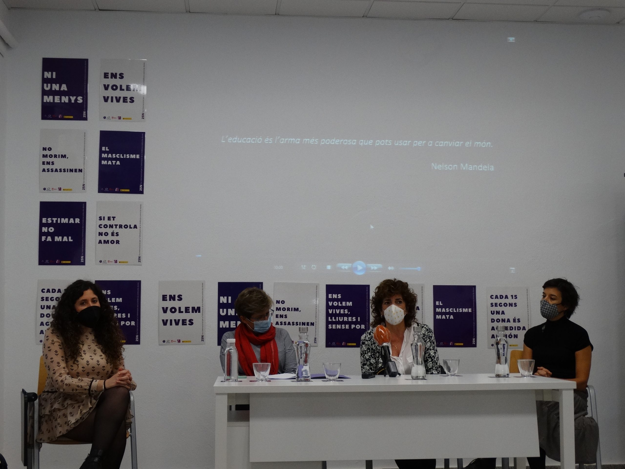 Xàtiva presenta el vídeo y las actividades programadas de cara a la conmemoración del 25 de noviembre