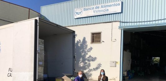 Mercadona dona 10.000 kilos de productos de primera necesidad al Banco de alimentos de Valencia