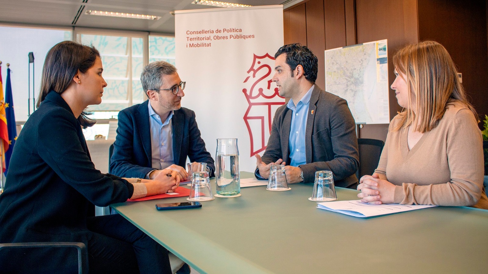 El alcalde de Paterna califica la doble vía de la Línea 2 de FGV como la actuación más importante de las últimas décadas