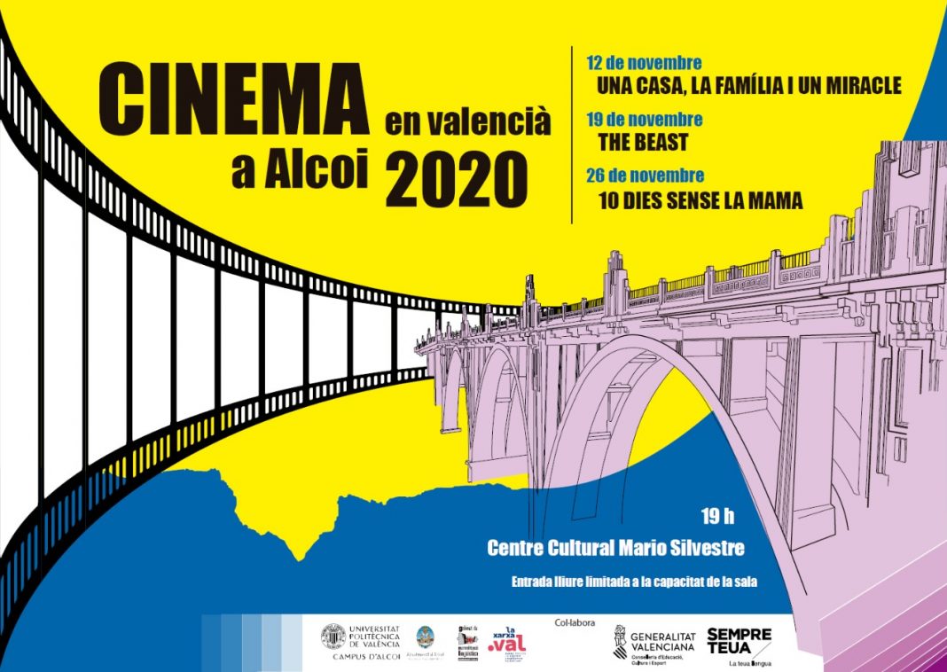 En marcha el ciclo de 'Cinema en Valencià' en Alcoy 2020
