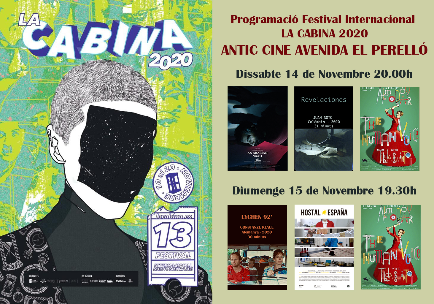 El Perelló será la nueva subsede del Festival Internacional de Mediometrajes La Cabina