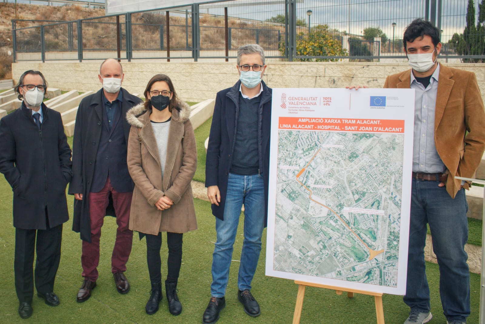 La ampliación de TRAM d’Alacant tendrá una parada en el núcleo urbano de Sant Joan