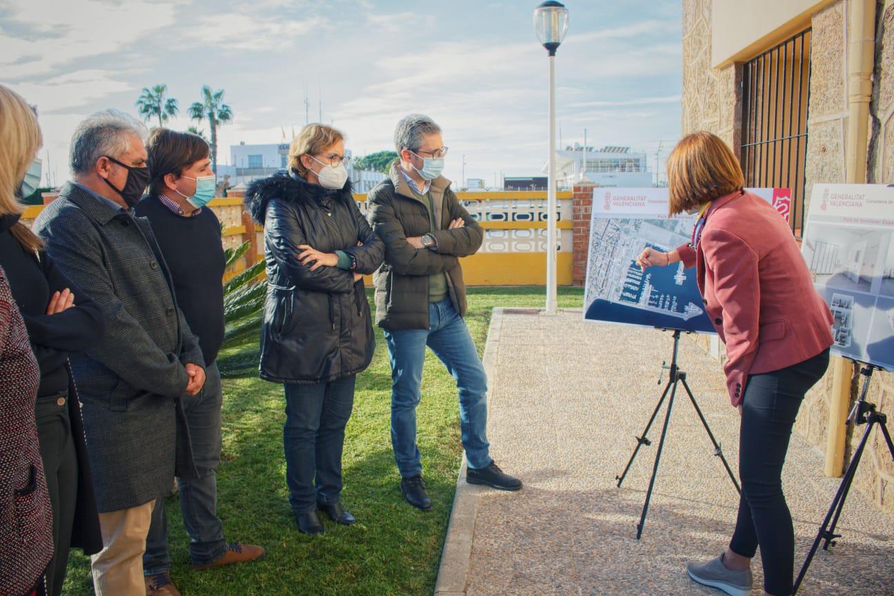 La Conselleria de Obras Públicas destina 100.000 euros para habilitar un espacio de integración en el puerto de Burriana