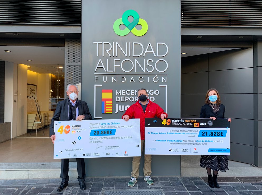 La Fundación Trinidad Alfonso refuerza la donación solidaria a Save the Children