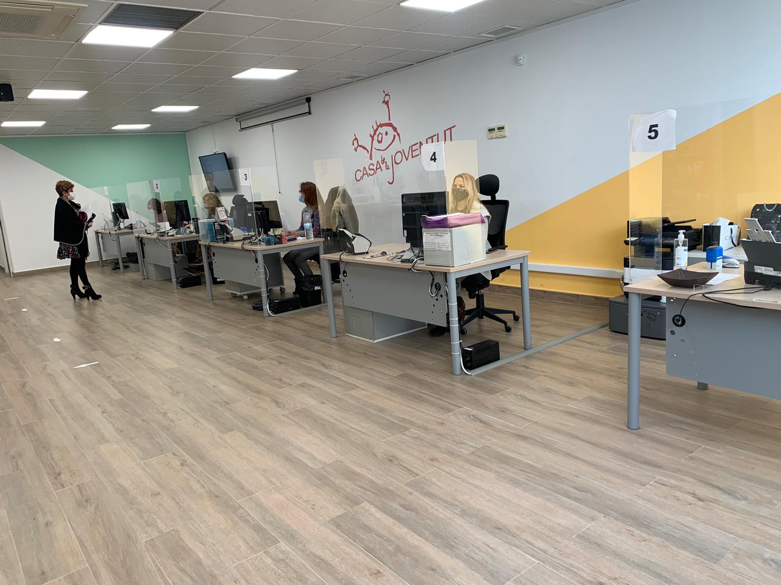 El Ayuntamiento habilita una nueva oficina del SIAC en la Casa de la Juventud para reforzar el servicio y garantizar mayor distancia social