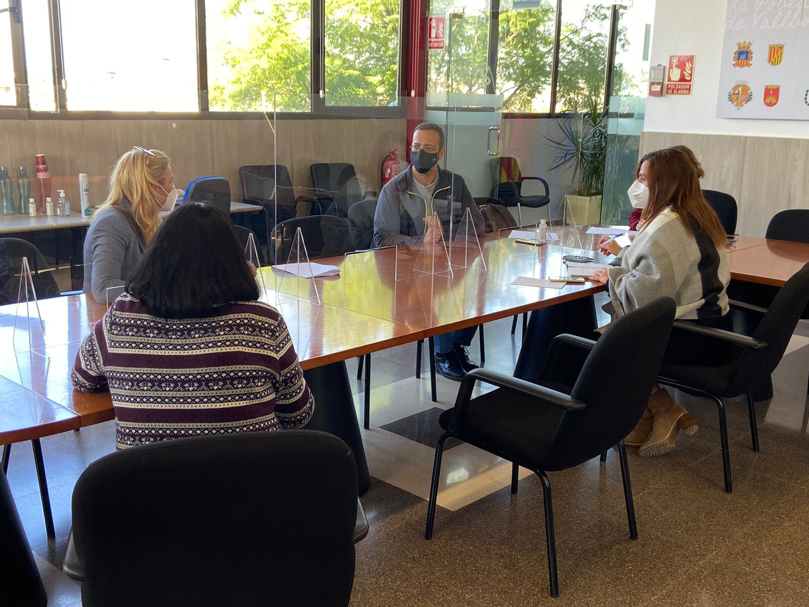 Reunión de la Mancomunitat del Camp de Túria con la dirección general de formación profesional y enseñanzas de régimen especial