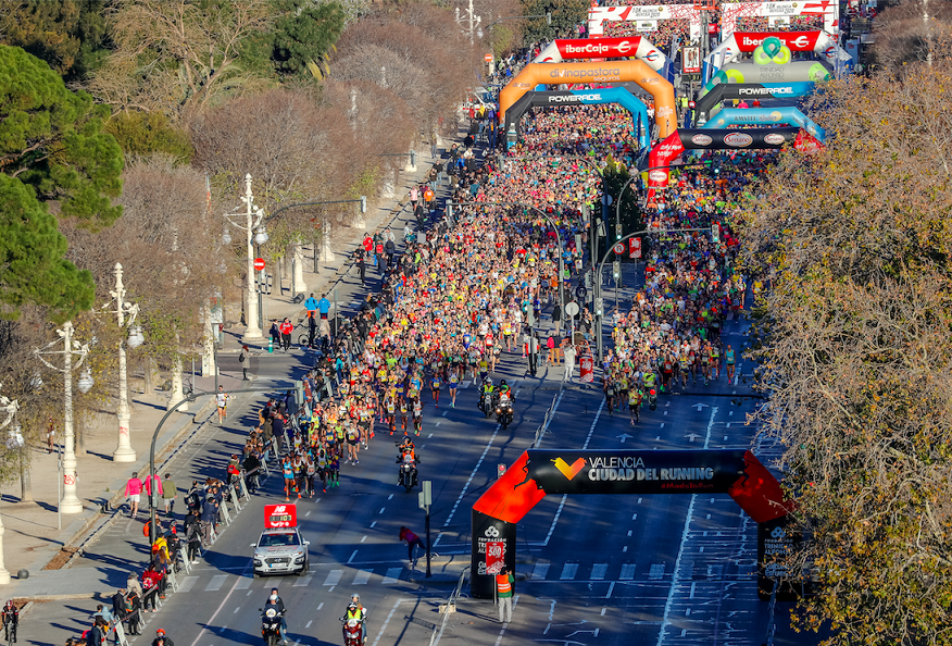 La carrera que cada año abre el calendario en Valencia Ciudad del Running mantendrá su espíritu en enero con una prueba presencial-virtual de 10K con un toque innovador