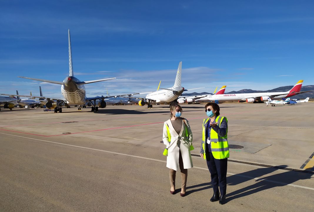 El aeropuerto de Castellón se alinea con Europa en materia de digitalización, transición ecológica y resiliencia