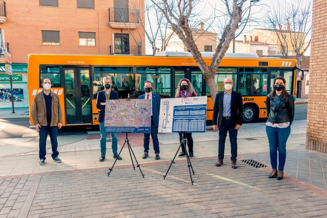 La Generalitat pone en marcha en este mes de febrero nuevas líneas de MetroBus
