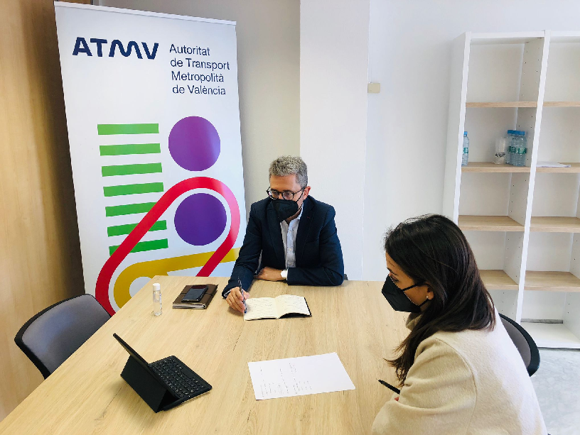 Arcadi España: 'Los proyectos de la ATMV que optan a los fondos europeos mejorarán la calidad del transporte del área metropolitana de Valencia'