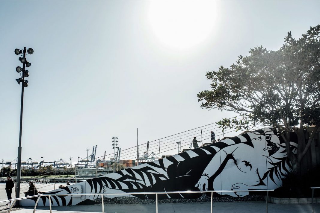 El arte urbano llega a la Marina de Valencia