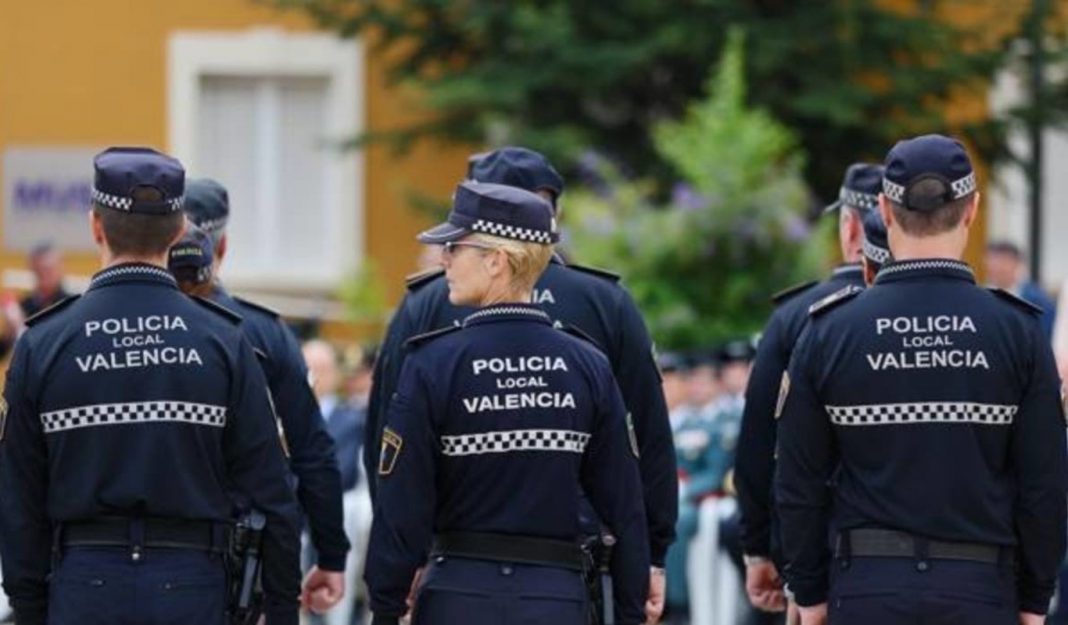Valencia, con una ratio Policía Local por habitante por debajo de las recomendaciones de la FEMP