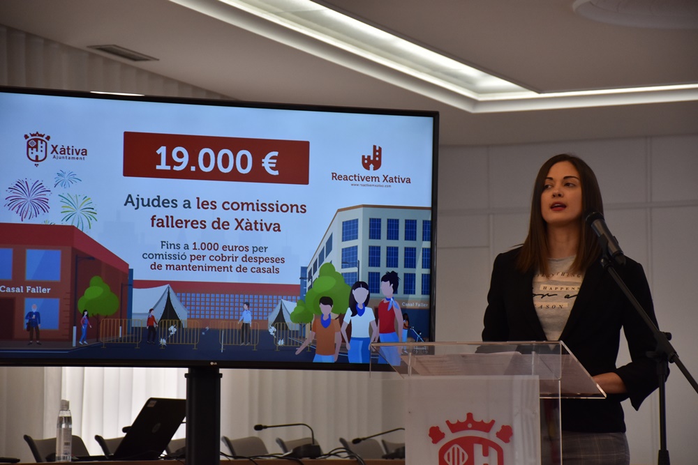 Todos los grupos políticos excepto Xativa Unida aprueban ayudas directas de 1000€ a las comisiones falleras