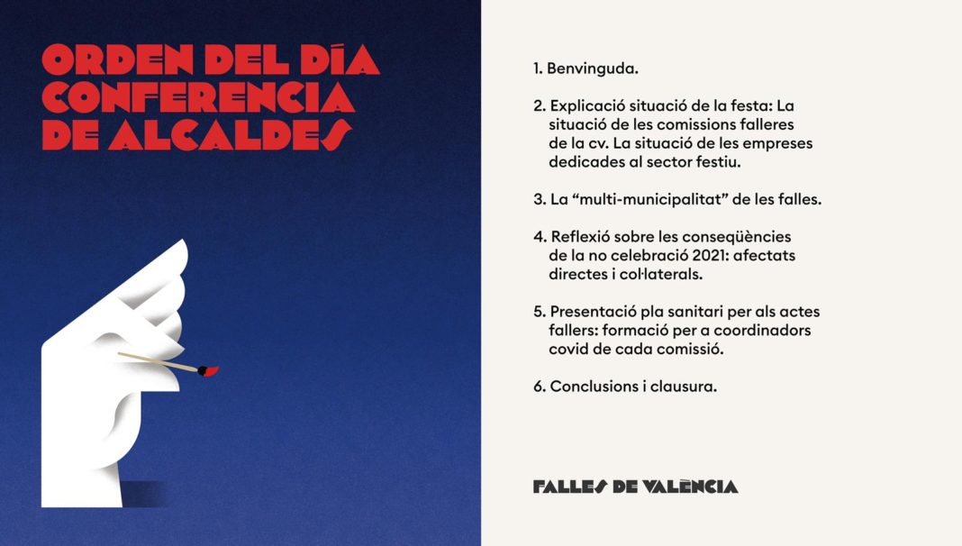 Valencia acogerá el miércoles día 17 el encuentro de alcaldes y alcaldesas de municipios falleros