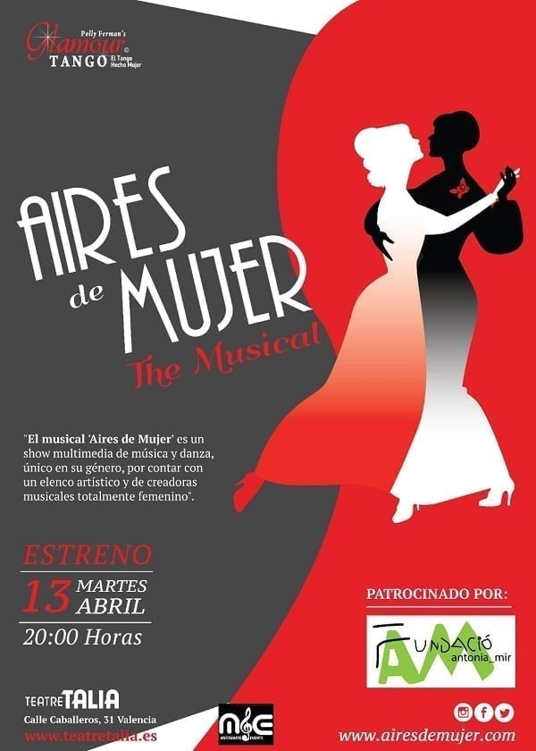 Cartel del musical ‘Aires de Mujer’