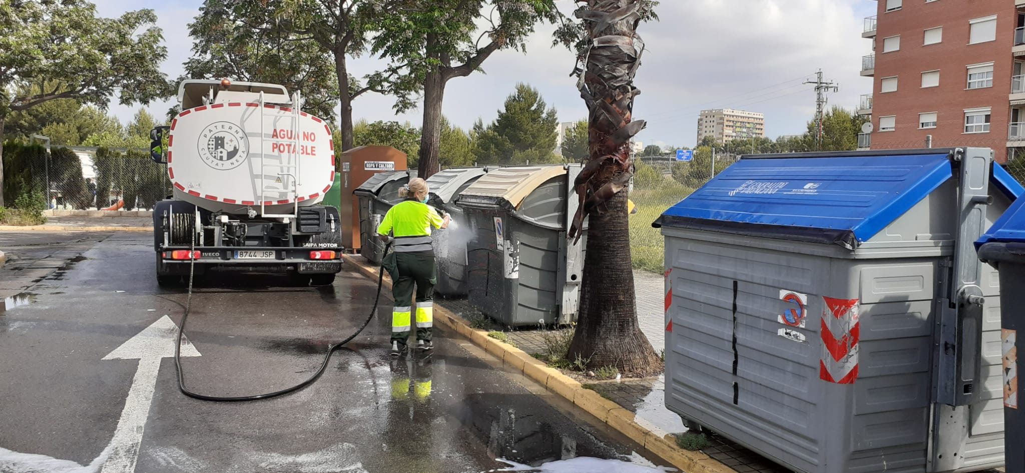 Paterna comienza la campaña de limpieza intensiva en todos sus barrios
