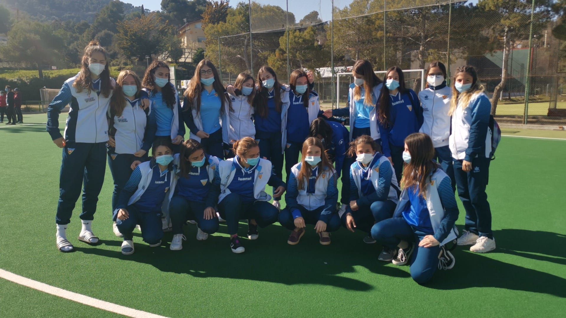 La Selección FHCV Sub-16 masculina, subcampeona de España