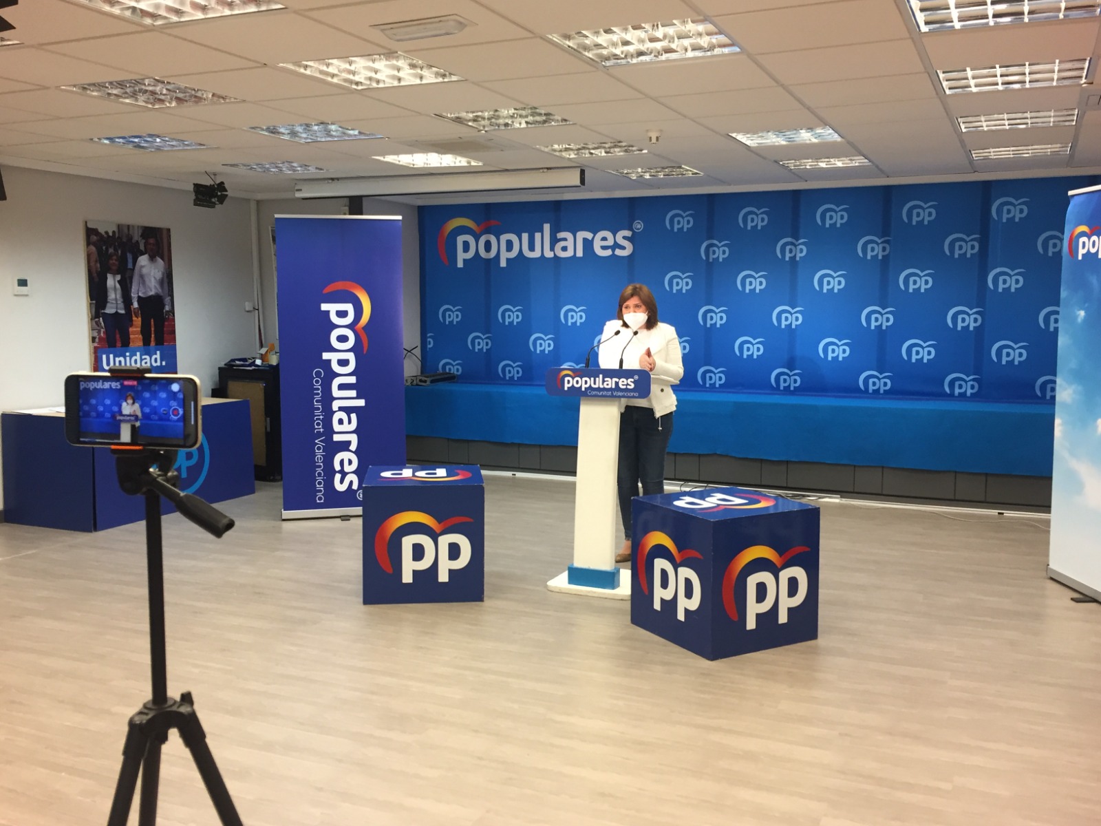 Bonig denuncia el recorte del 36% en fondos para la violencia de género