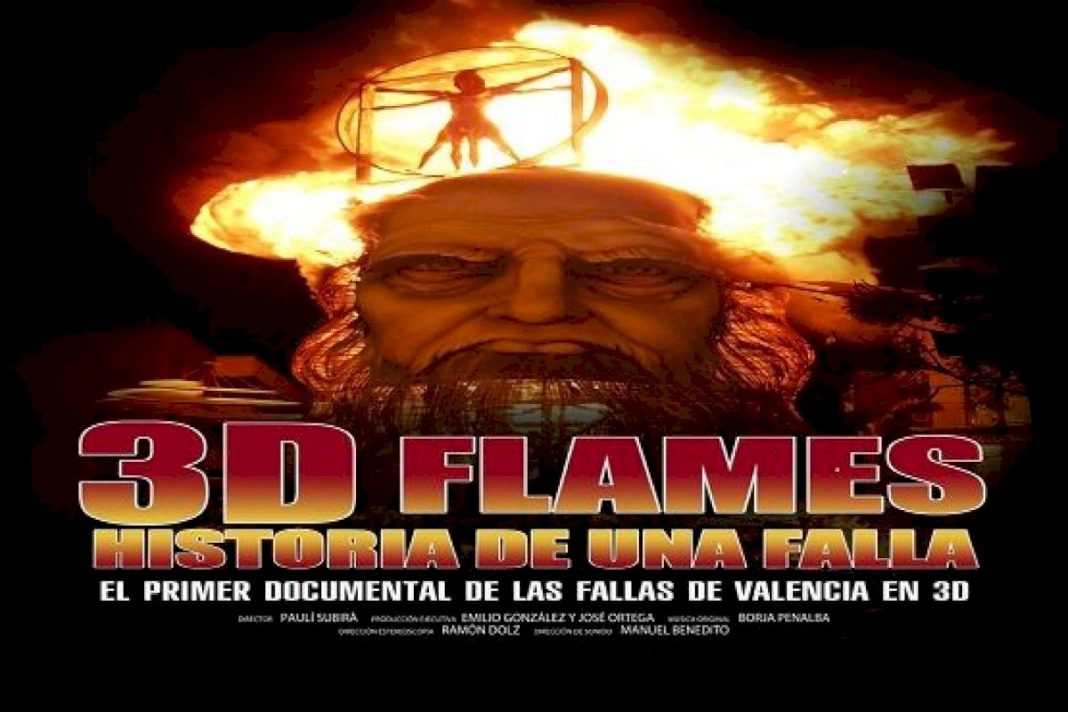 El Hemisfèric ofrece dos sesiones diarias de la película ‘Flames 3D, historia de una falla’ durante la semana fallera