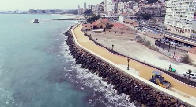Remodelación del Paseo Marítimo Gómiz de Alicante
