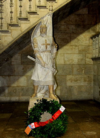 El Centenar de la Ploma celebra este viernes a su patrón, Sant Jordi, con una misa en la Catedral