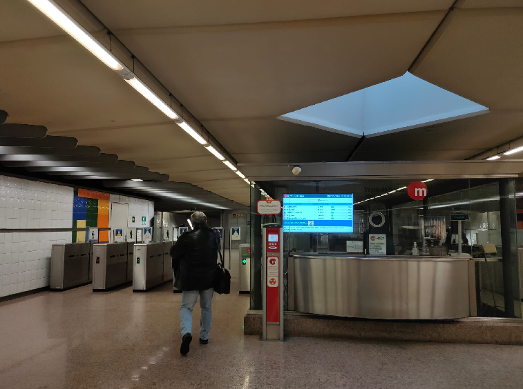 Metrovalencia ofrece desde su aplicación móvil información sobre la ocupación de los trenes en circulación al paso por sus estaciones de metro