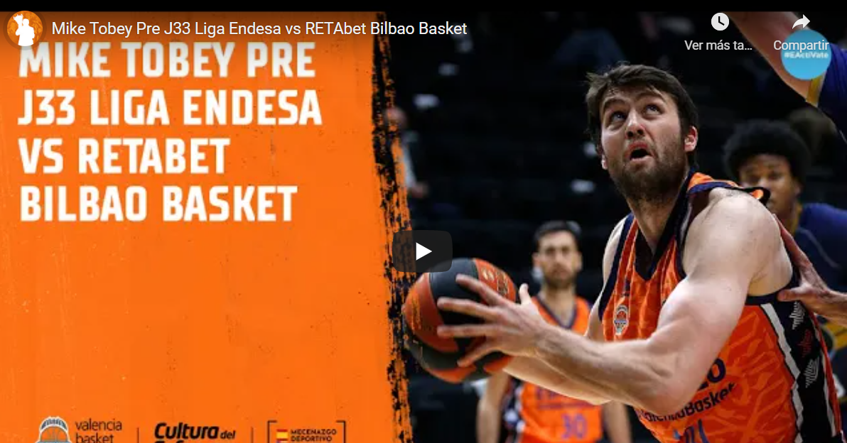 Mike Tobey: “Nuestra mentalidad es seguir creciendo para acabar bien la temporada”