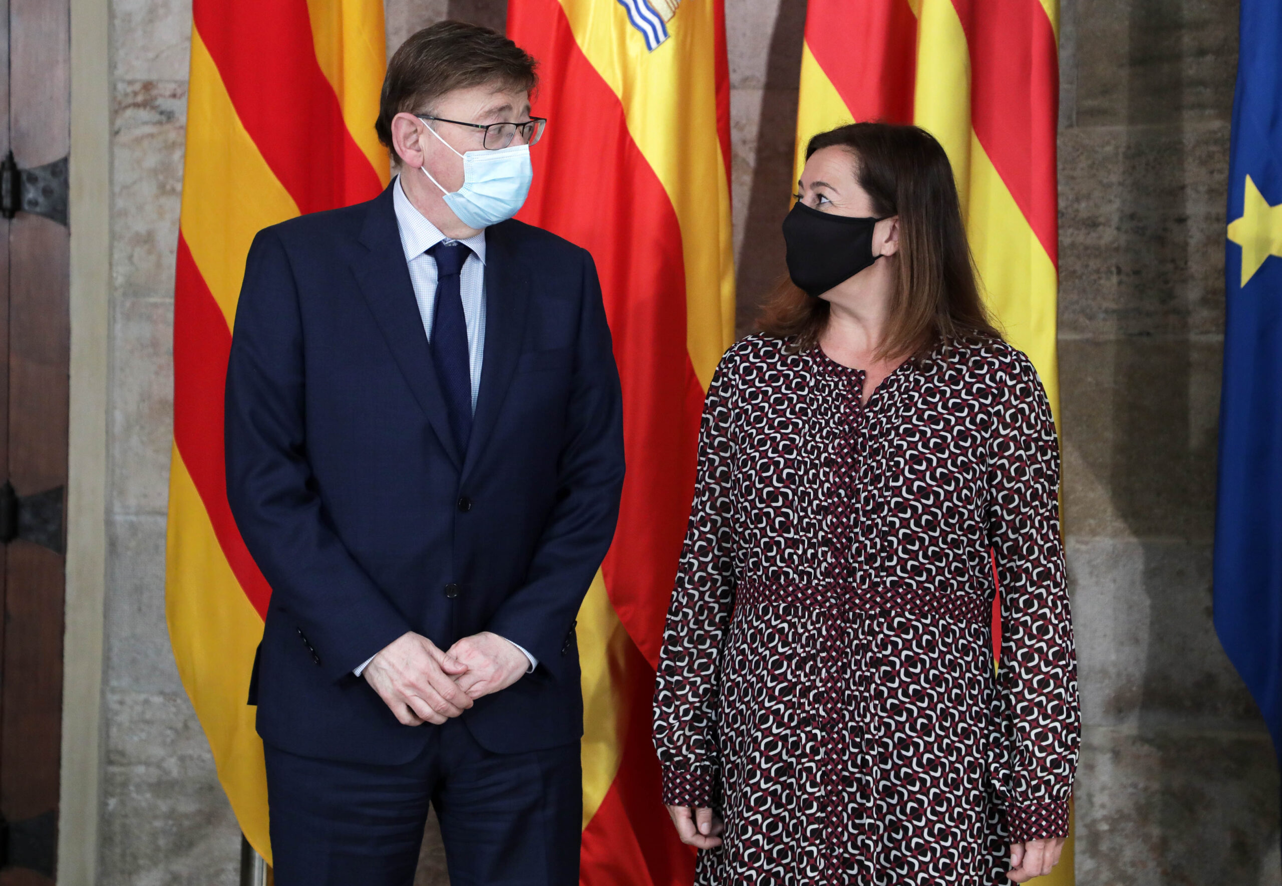 Ximo Puig y Francina Armengol