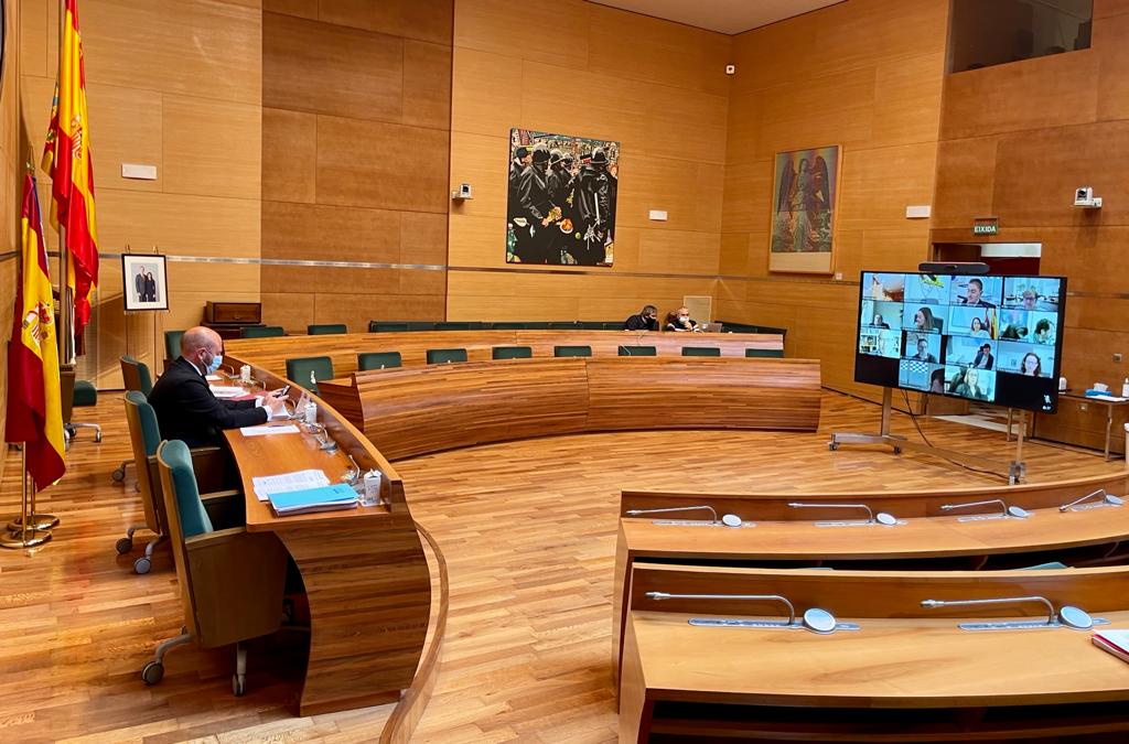La Diputació de Valencia aprueba por unanimidad aumentar la transparencia en la gestión y la fiscalización de sus representantes políticos