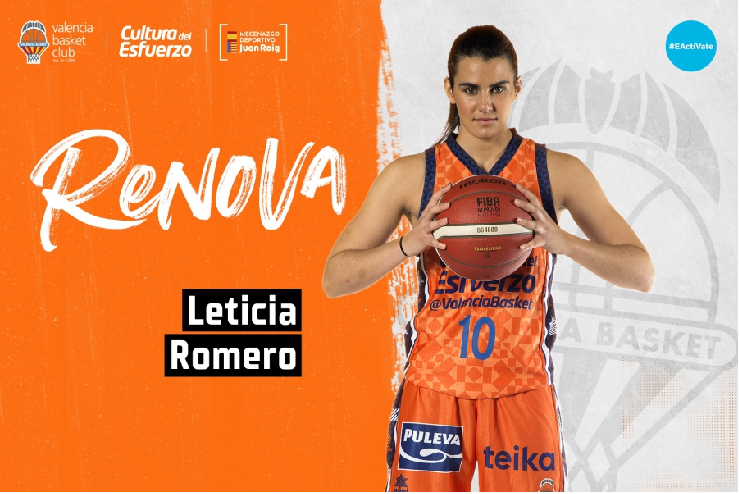 Leticia Romero seguirá vistiendo de taronja
