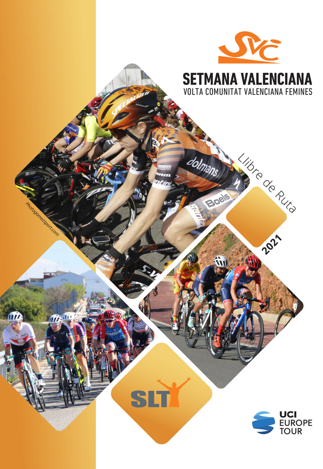 Cartel Vuelta ciclista femenina a la Comunitat