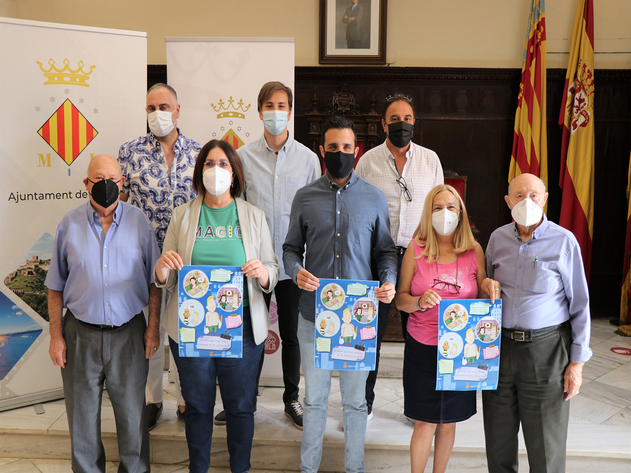 El Ayuntamiento de Sagunto crea una campaña destinada a los y las jóvenes para impulsar y poner en valor el comercio local