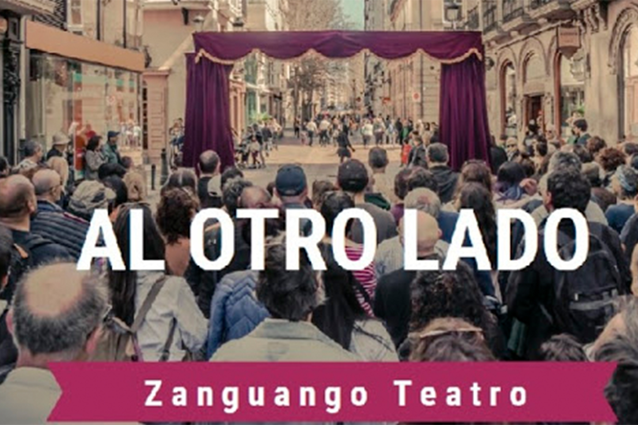 La compañía Zanguango Teatro representa este viernes en Puerto de Sagunto la comedia Al otro lado