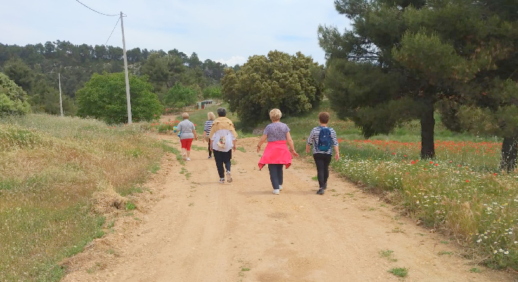 La Mancomunidad del Alto Turia ofrece ‘paseos saludables’ con ejercicios personalizados a cada participante