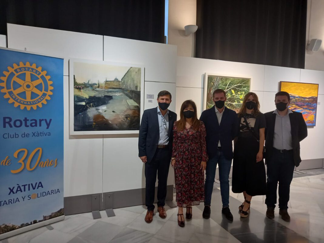 La obra “Confinament” se alza como ganadora en la  XVI edición del Concurso Nacional de Pintura convocado por Rotary Xàtiva.