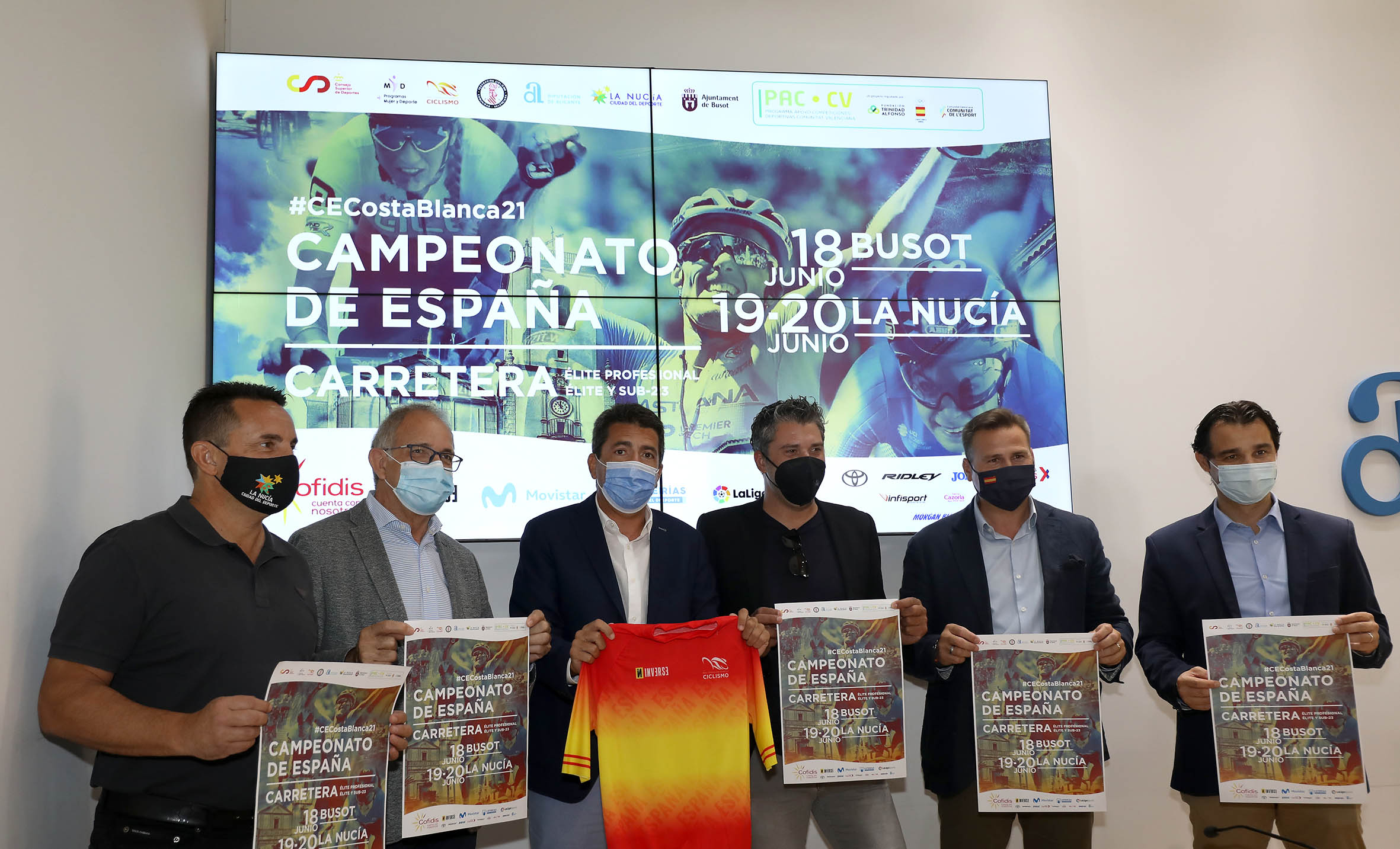El Campeonato de España de Ciclismo en Carretera recala este fin de semana en la provincia de la mano de la Diputación de Alicante