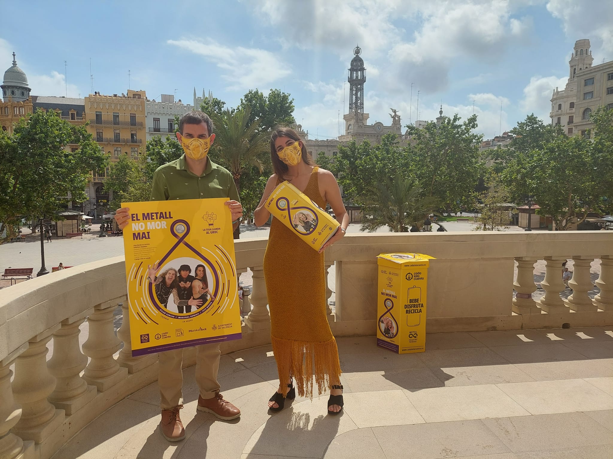 Valencia lanza la campaña de reciclaje “El metal nunca muere”