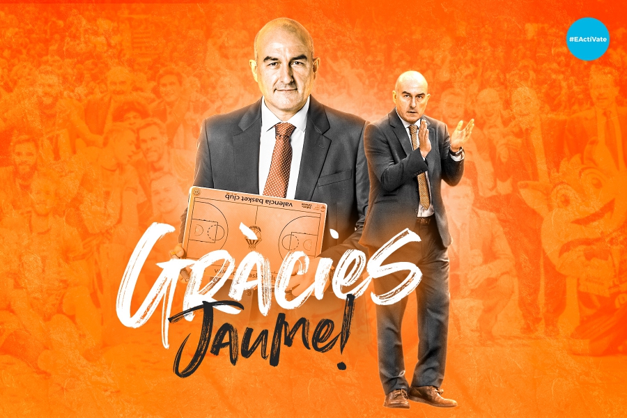Jaume Ponsarnau termina su etapa en Valencia Basket