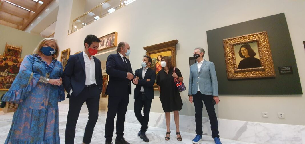 Marzà: 'El Museo de Bellas Artes de València ya exhibe en la sala principal el retrato pintado por Botticelli'