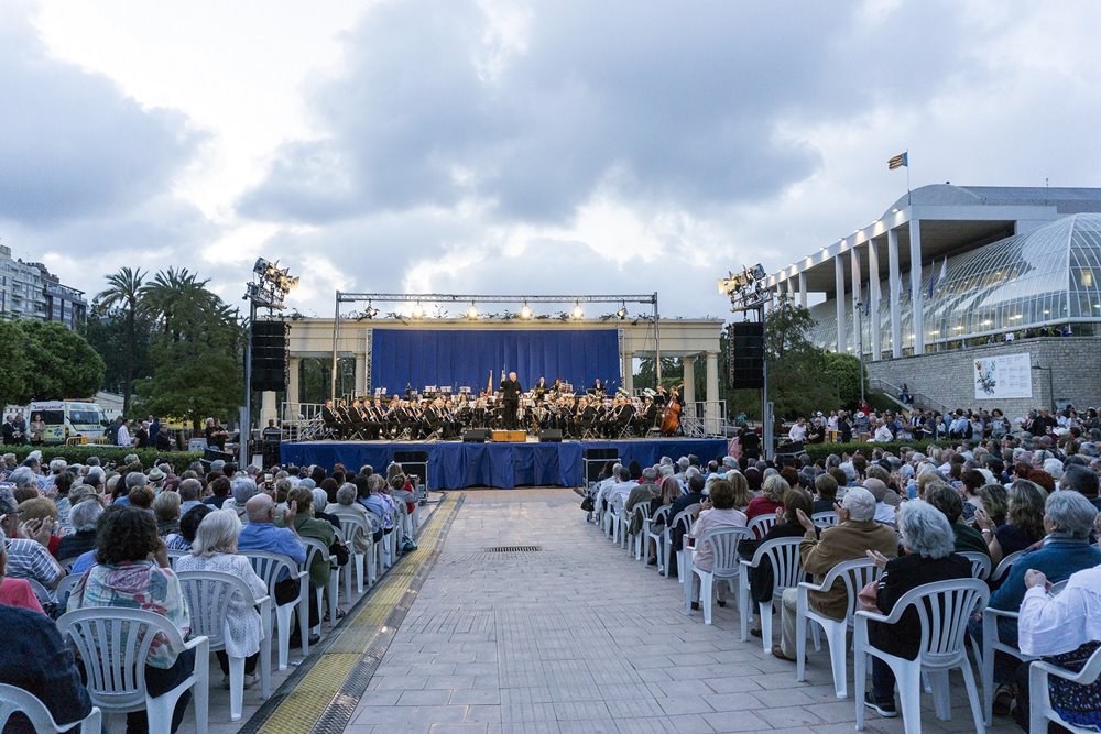 La Banda Sinfónica Municipal de Valencia retoma sus conciertos al aire libre en Junio