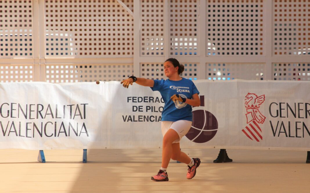 En Borbotó se cierran las finales femeninas de los JECV de raspall individual